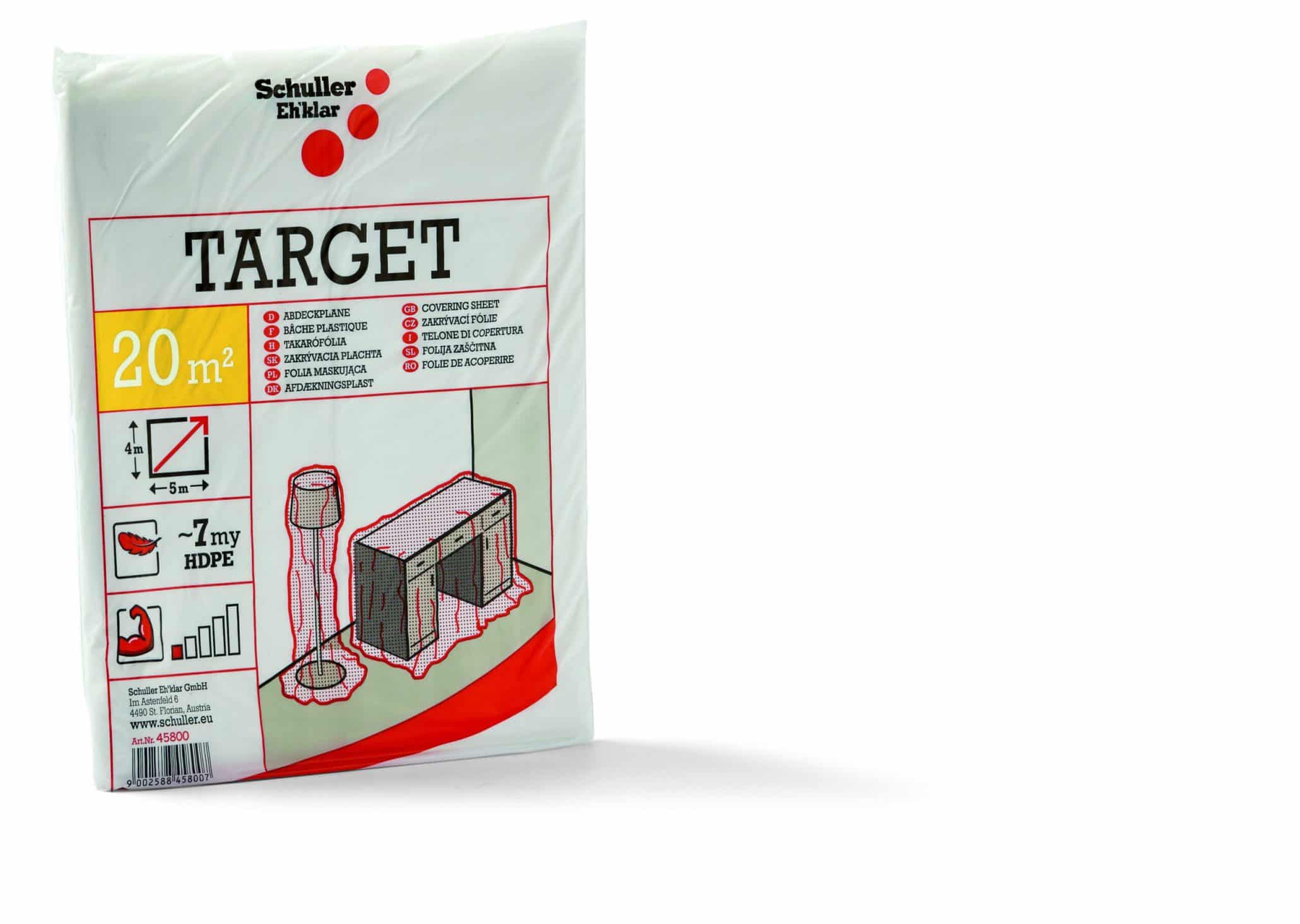 Target S7 4x5m afdekfolie basic